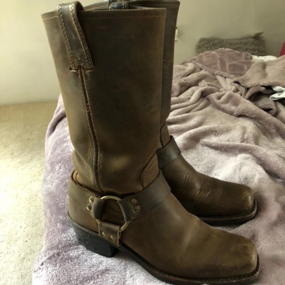 Frye Harness Boots- Sz 8